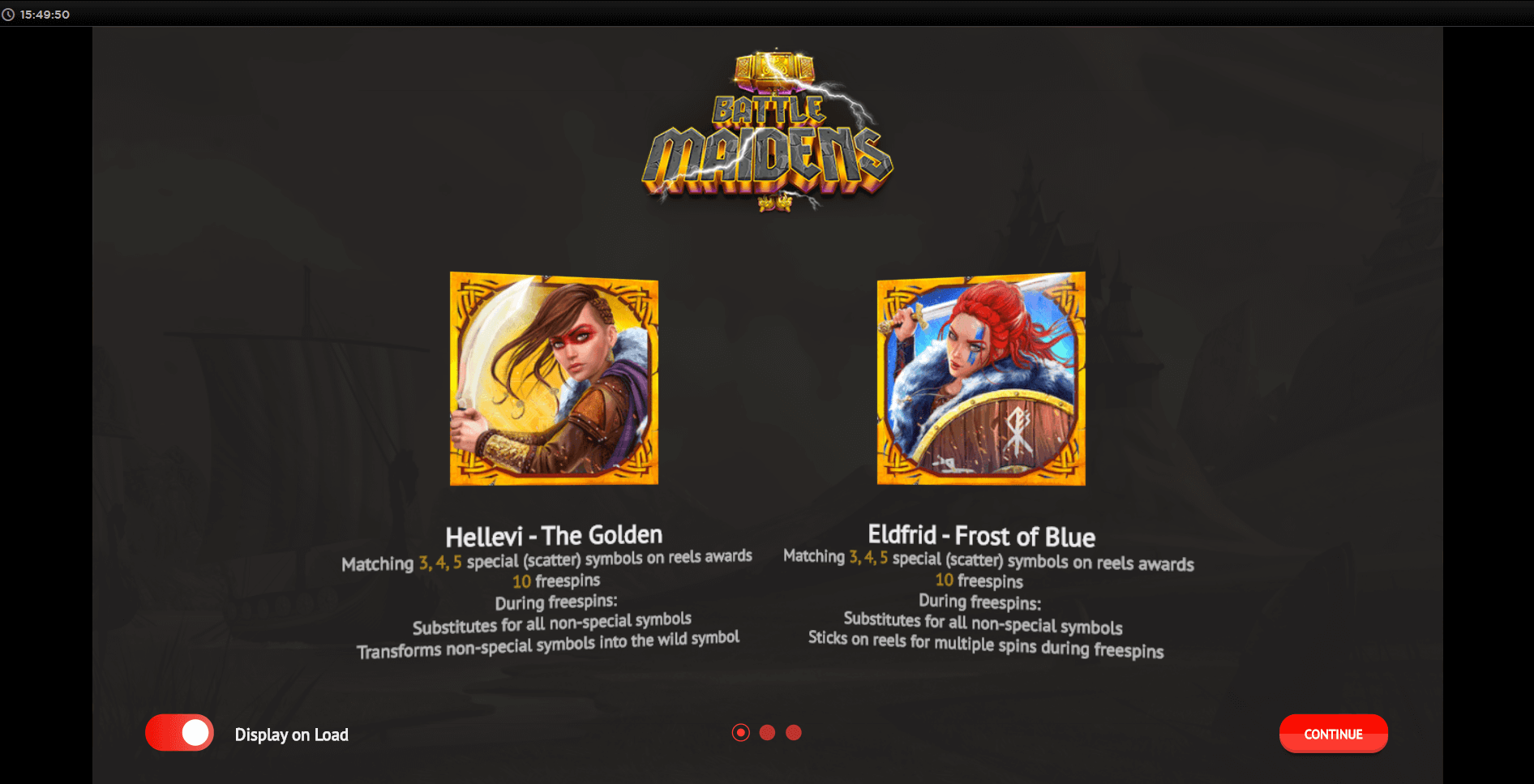 battle maidens slot machine detail image 0