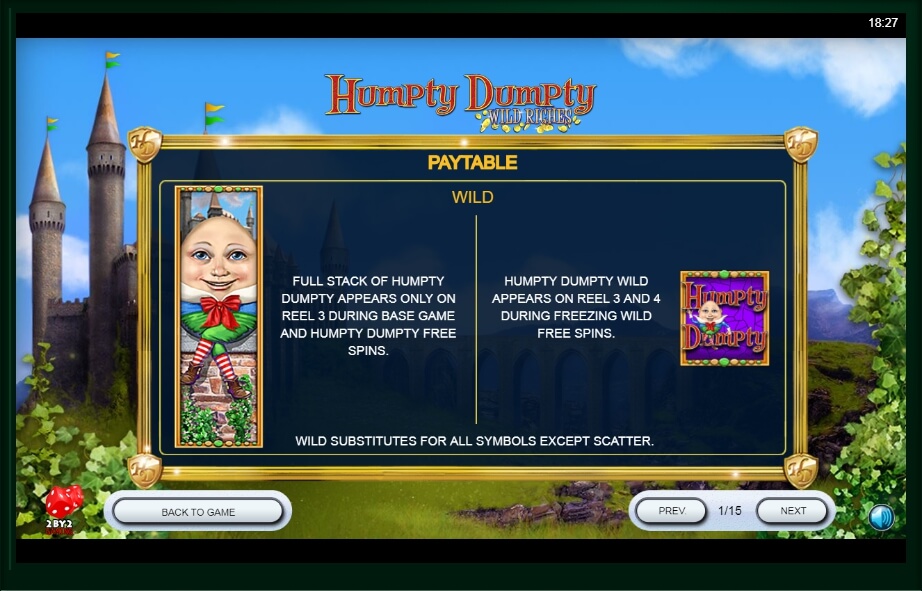 humpty dumpty wild riches slot machine detail image 14