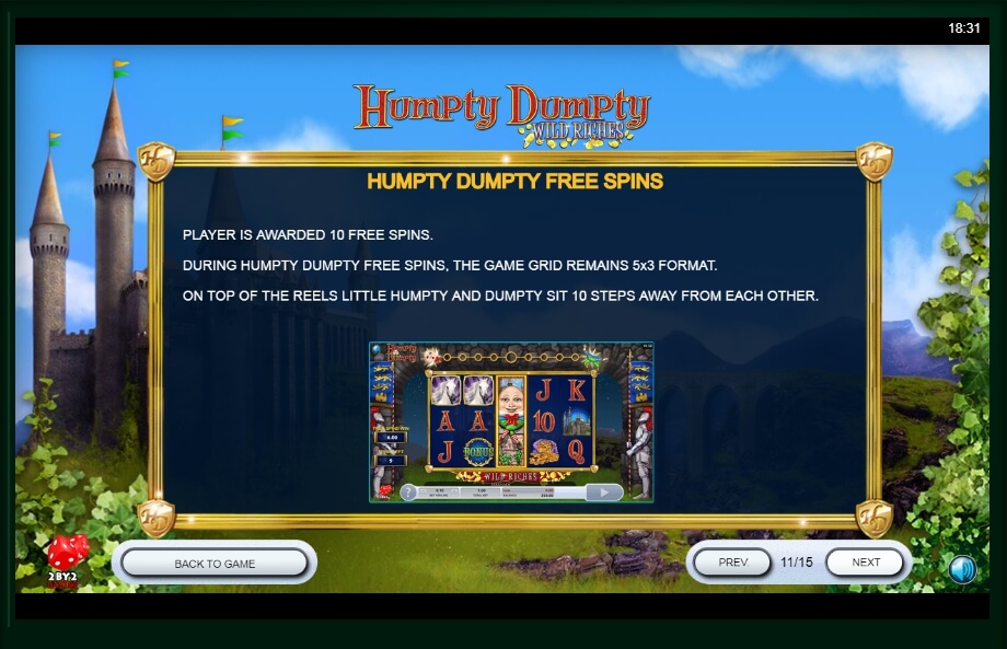 humpty dumpty wild riches slot machine detail image 12