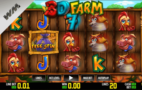 3D Farm slot machine