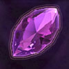 lilac precious stone - 40 shining jewels