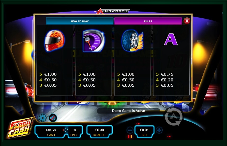 flash cash slot machine detail image 2