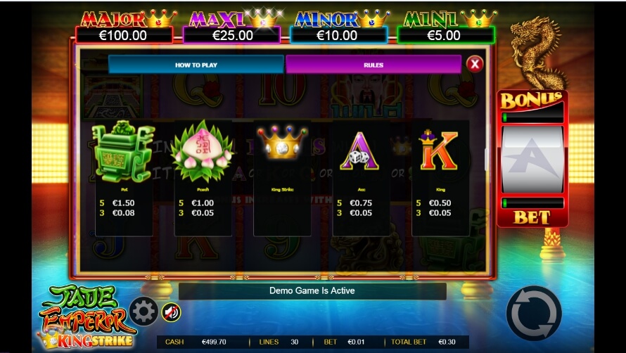 jade emperor slot machine detail image 4