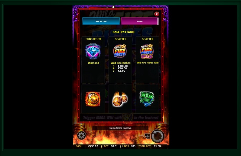 wild fire riches slot machine detail image 13