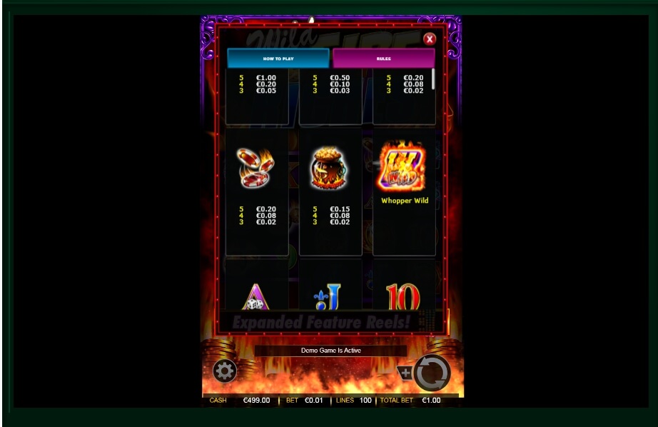 wild fire riches slot machine detail image 7