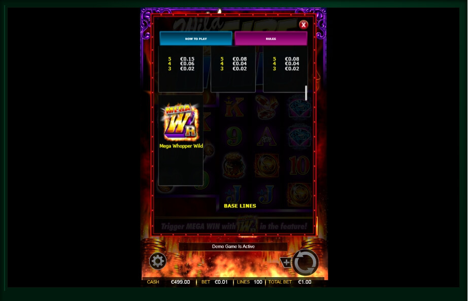 wild fire riches slot machine detail image 3