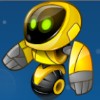yellow robot - alien robots