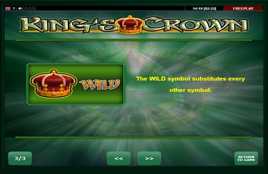 kings crown slot machine detail image 0