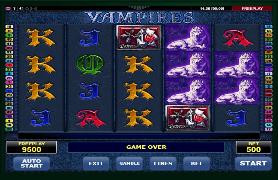 Vampires slot play free