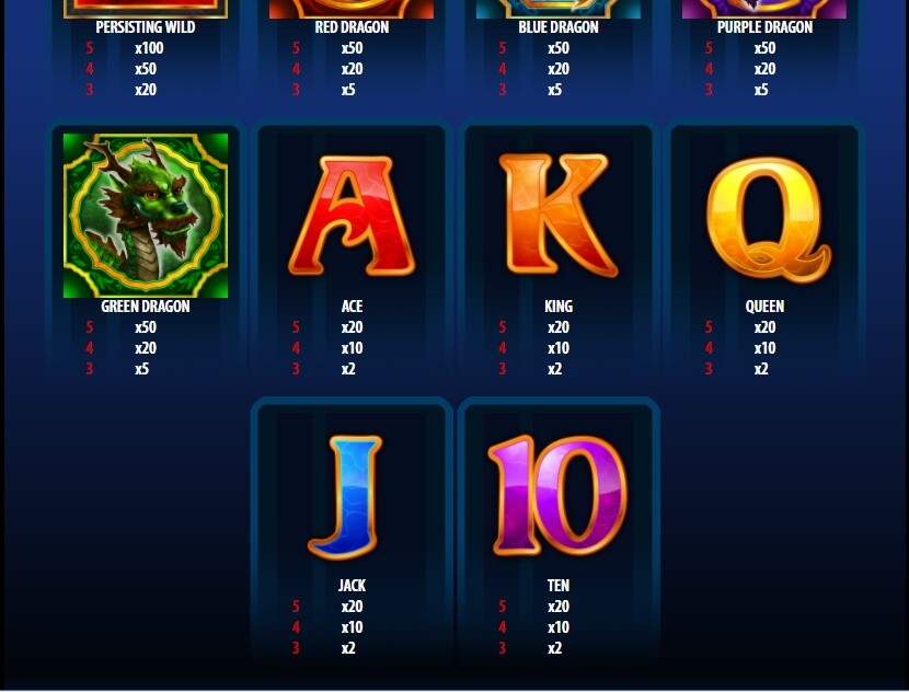 dragon spin slot machine detail image 2