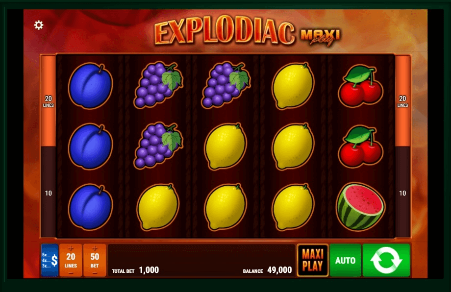 Explodiac Maxi Play slot play free