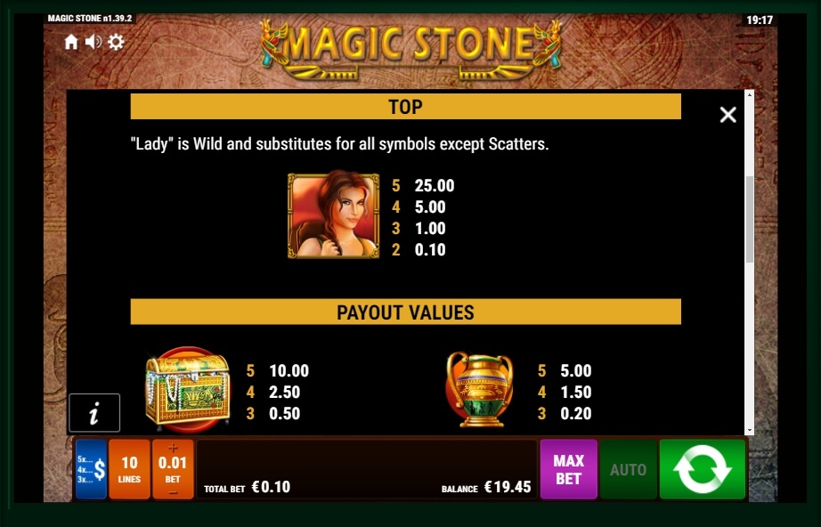 magic stone slot machine detail image 2