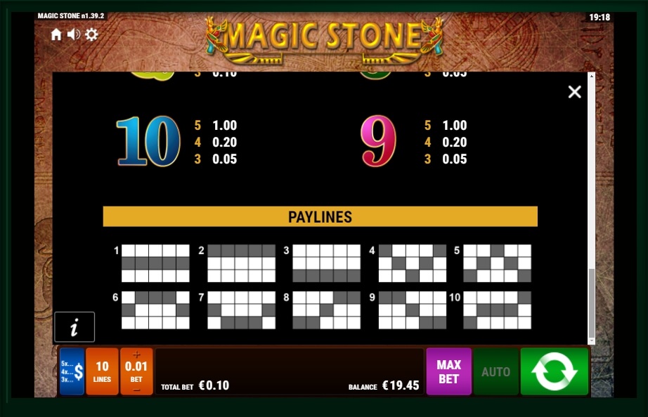 magic stone slot machine detail image 0