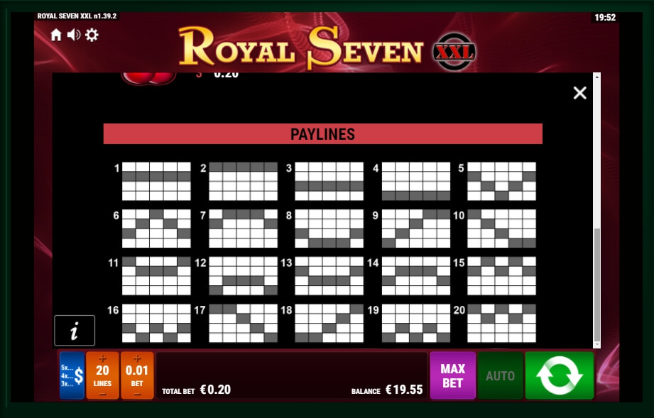 royal seven xxl slot machine detail image 0