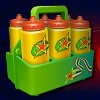 container with sports nutrition - basketball star