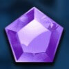 purple crystal - beauty the beast