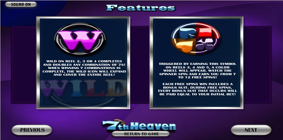 7th heaven slot machine detail image 1