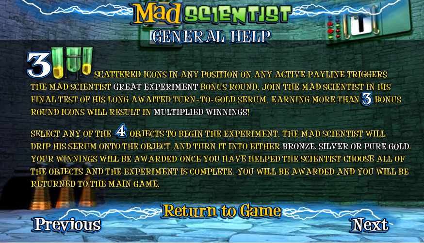 madder scientist slot machine detail image 5