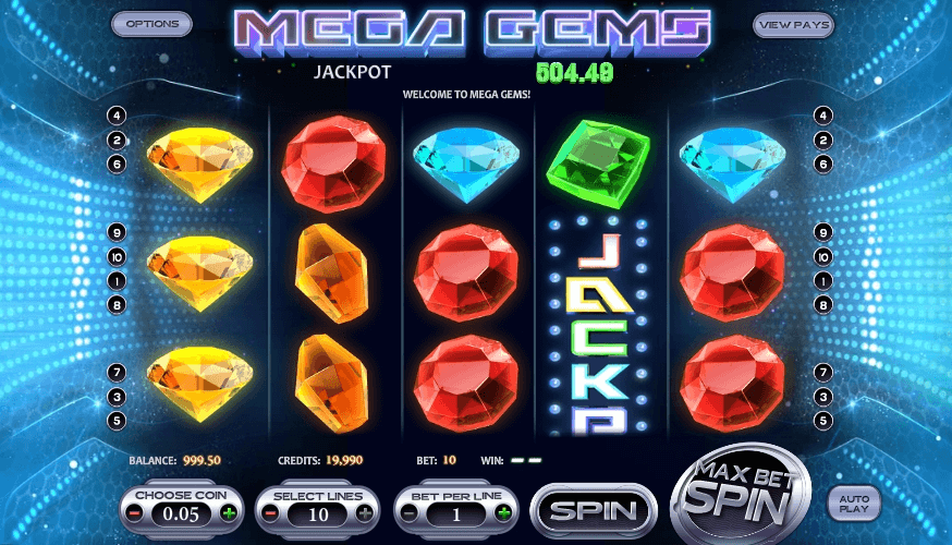 Mega Gems slot play free