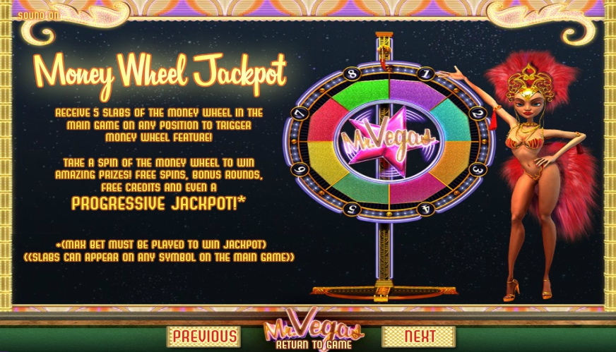 mr. vegas slot machine detail image 1