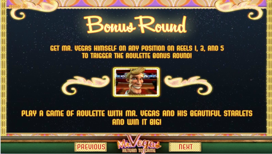 mr. vegas slot machine detail image 0