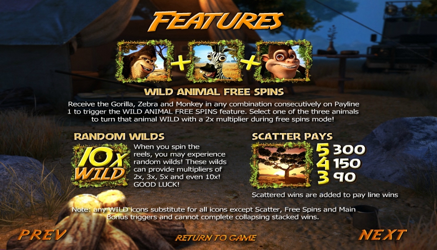 safari sam slot machine detail image 2