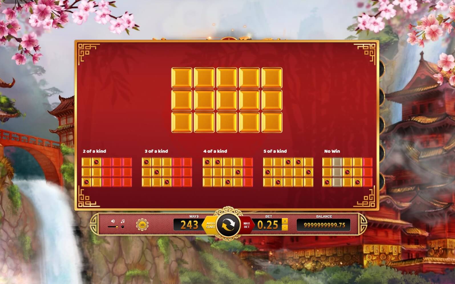 pagoda of fortune slot machine detail image 0