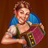 girl with accordion - bier fest