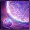 purple galaxy - big bang