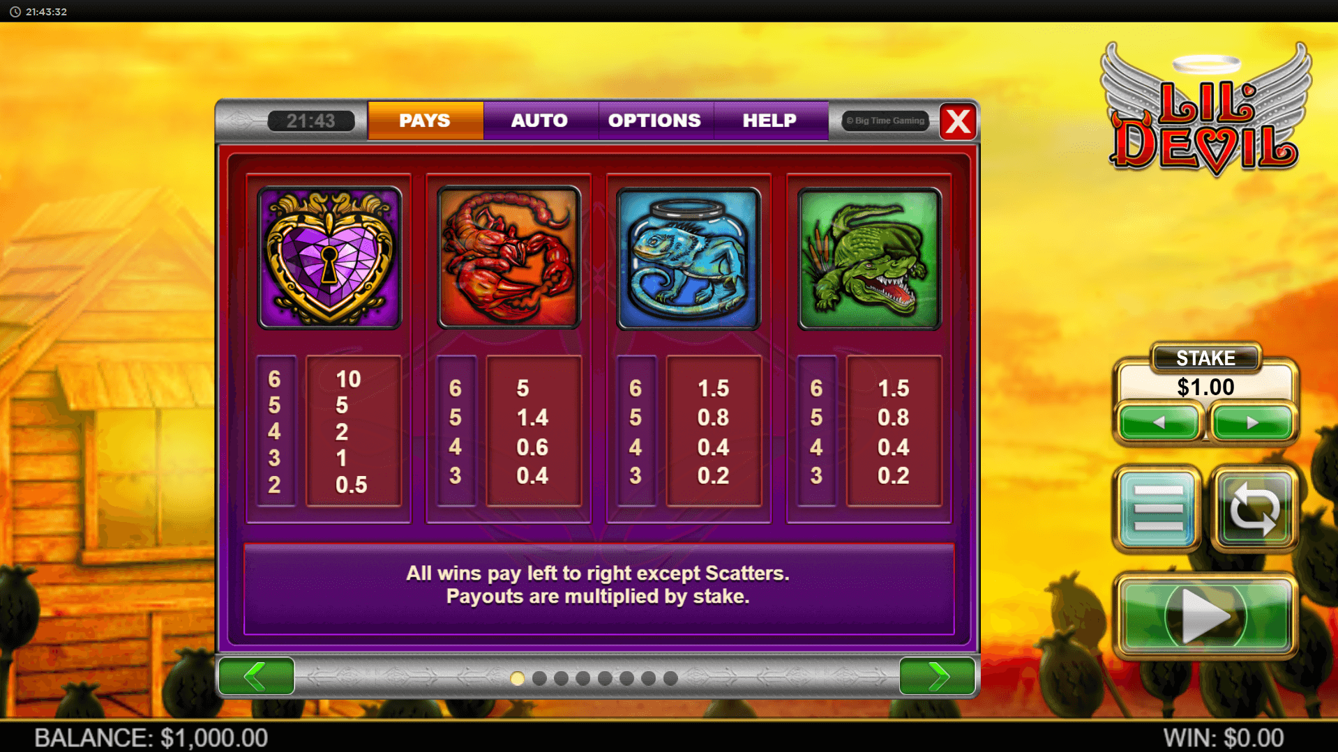lil devil slot machine detail image 0