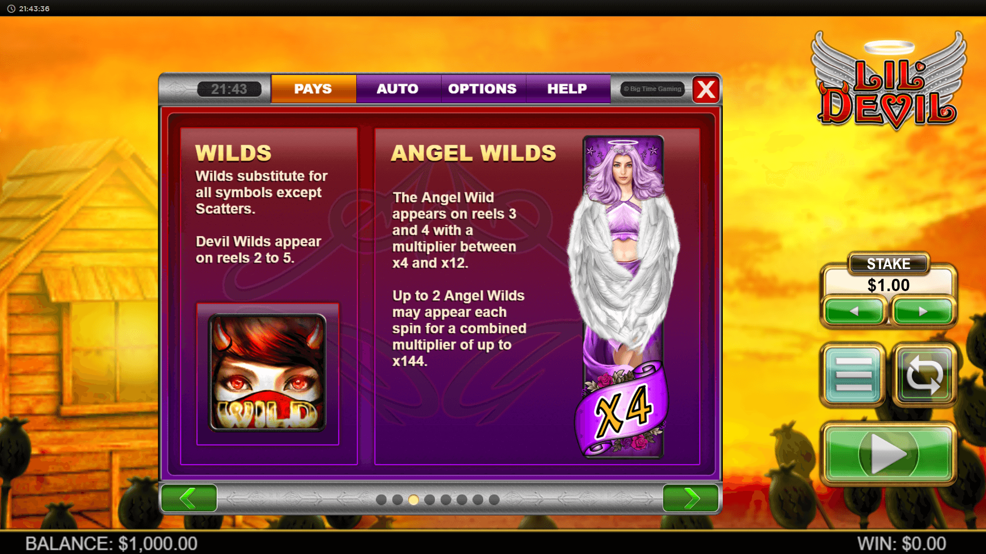 lil devil slot machine detail image 2