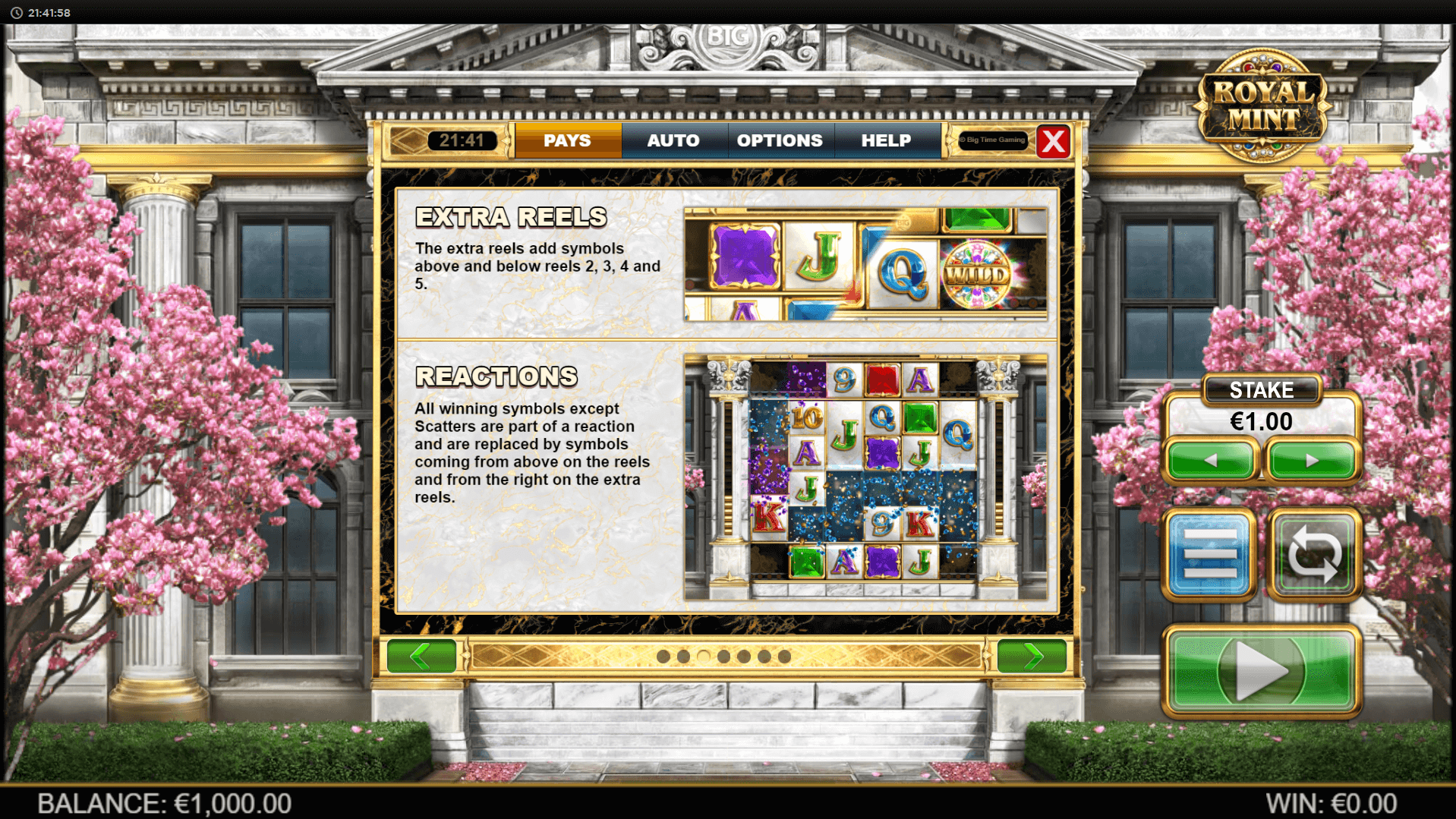 royal mint megaways slot machine detail image 1
