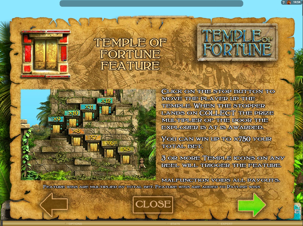temple of fortune slot machine detail image 2