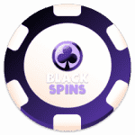 Black Spins Casino Bonus Chip logo
