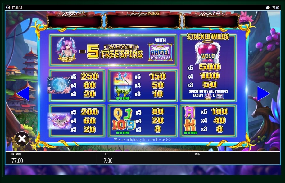 angel princess slot machine detail image 4