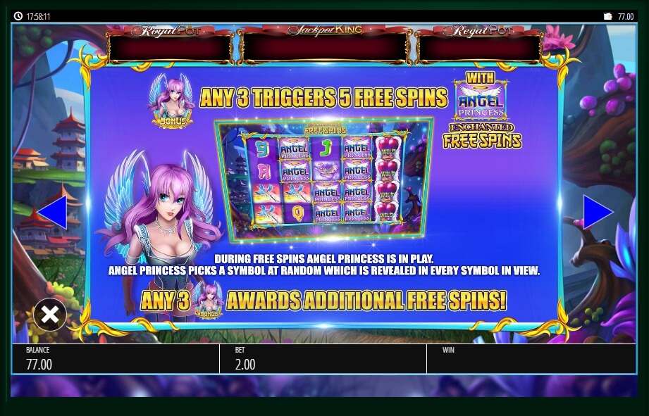 angel princess slot machine detail image 2