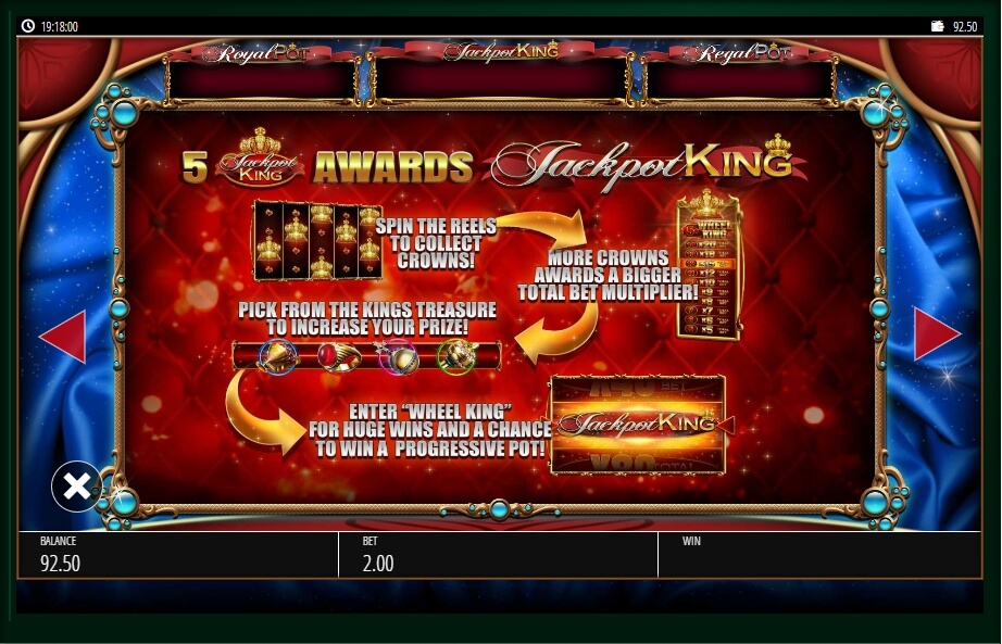 diamond jackpots slot machine detail image 1