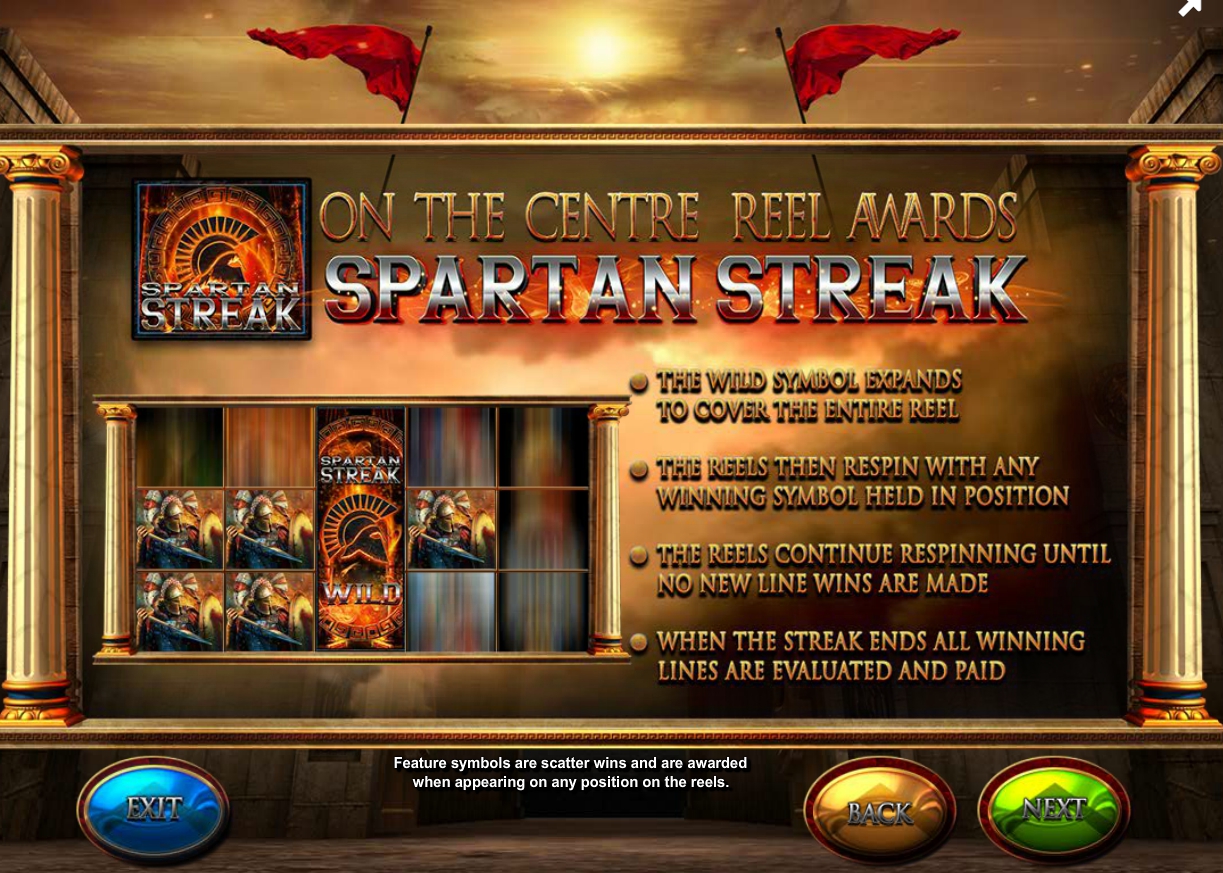 fortunes of sparta slot machine detail image 4