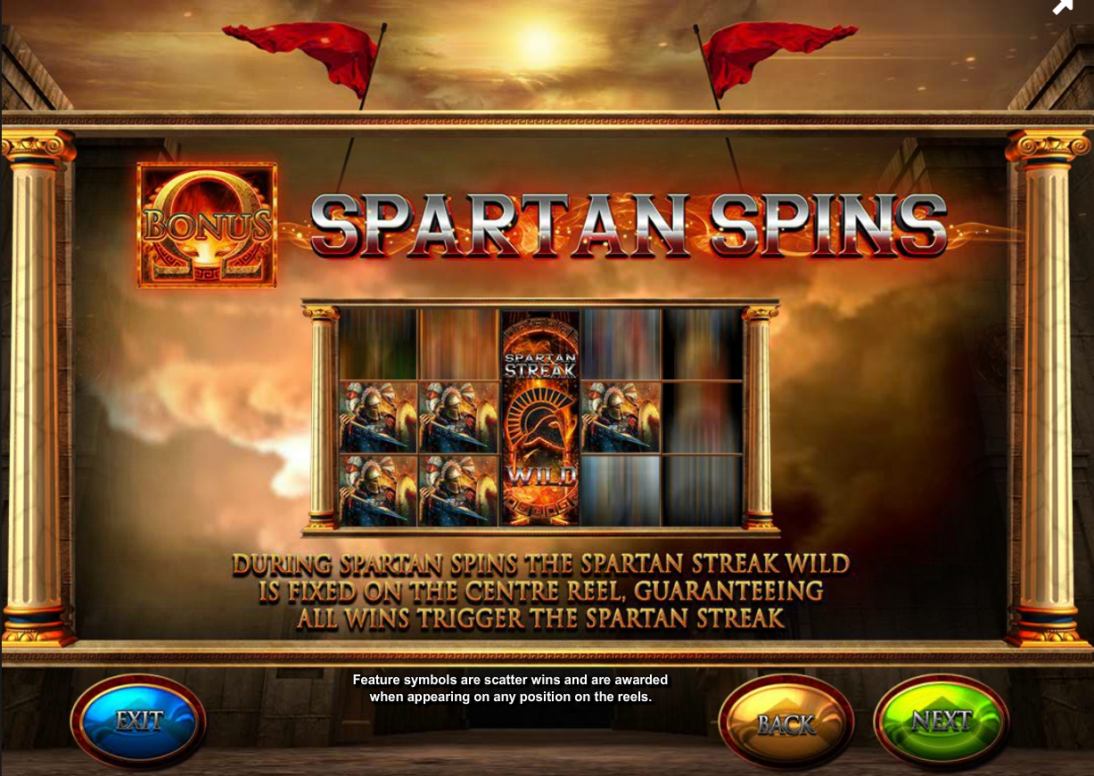 fortunes of sparta slot machine detail image 2
