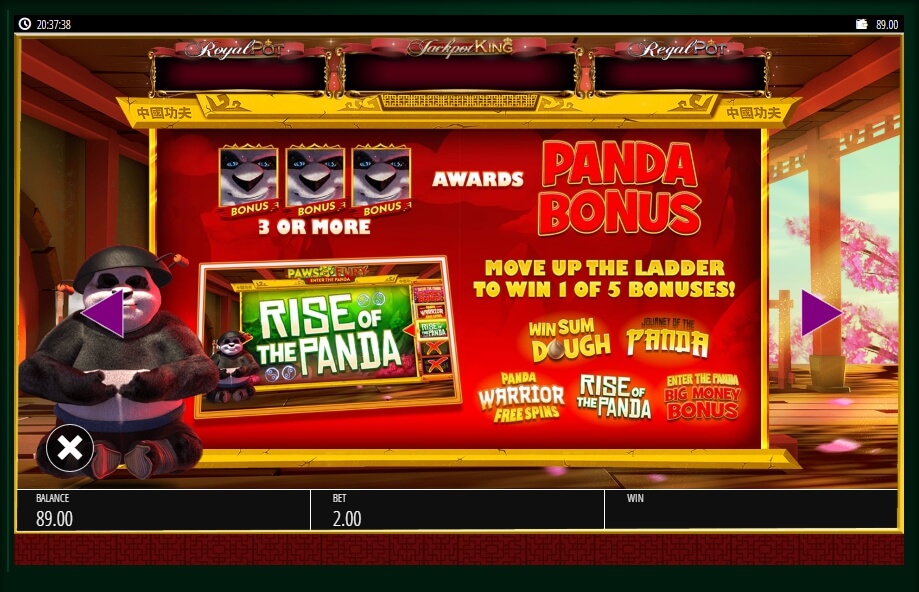 paws of fury slot machine detail image 2