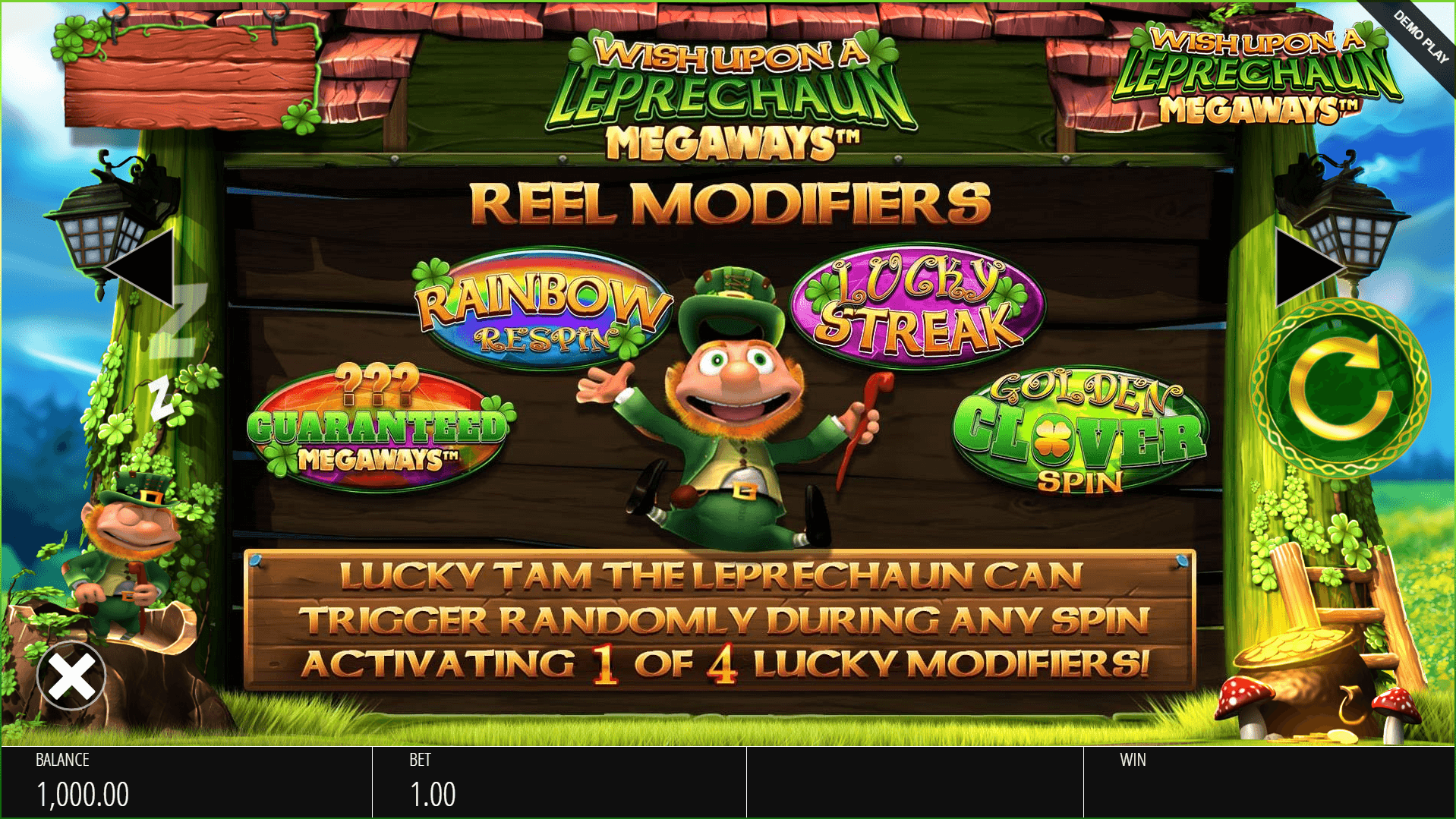 wish upon a leprechaun megaways slot machine detail image 3