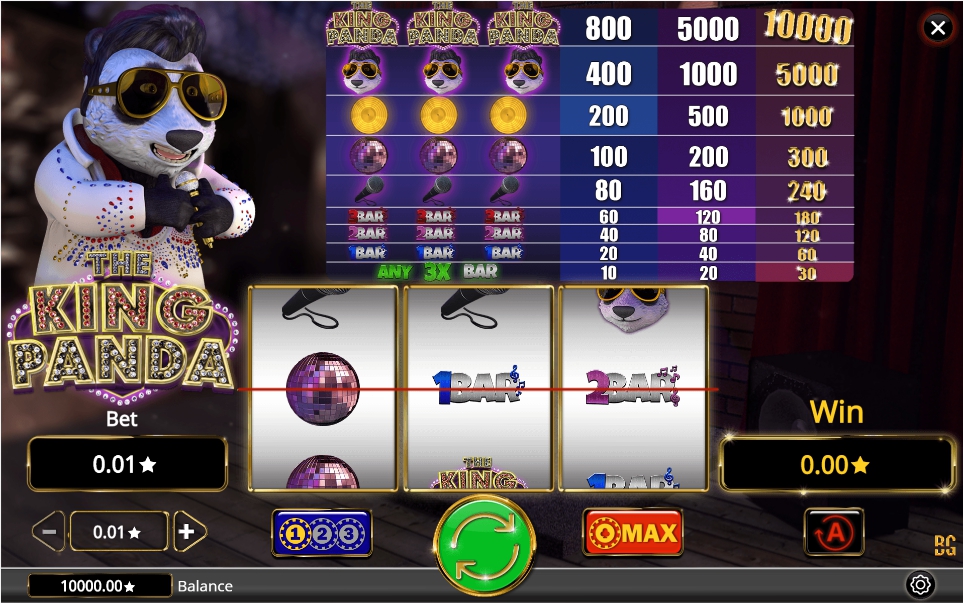 the king panda slot machine detail image 0