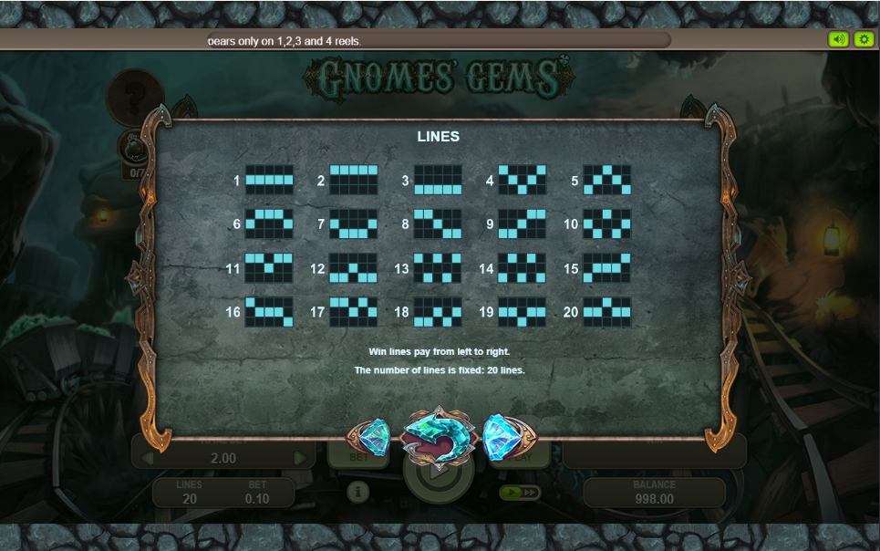 gnomes gems slot machine detail image 2