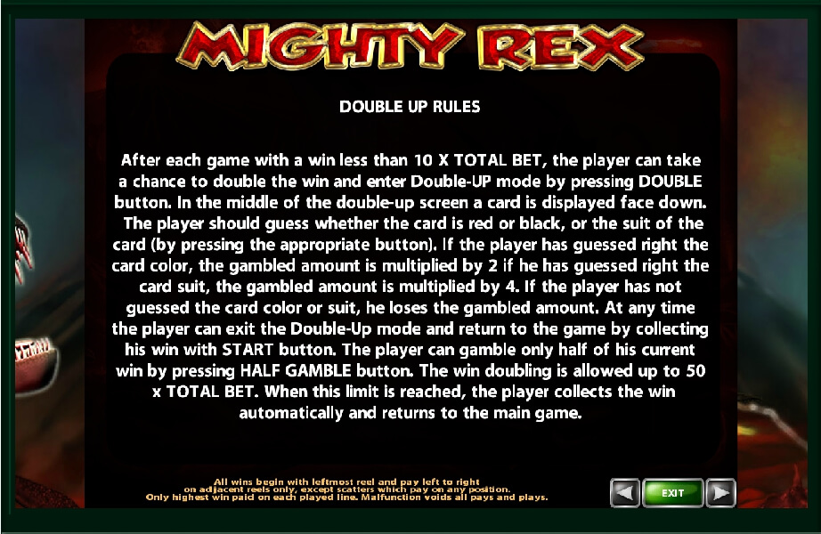 mighty rex slot machine detail image 3