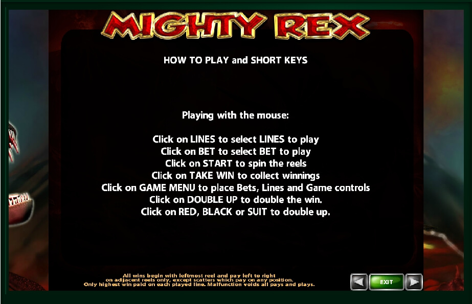 mighty rex slot machine detail image 0