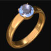 gold ring - cool diamonds 2