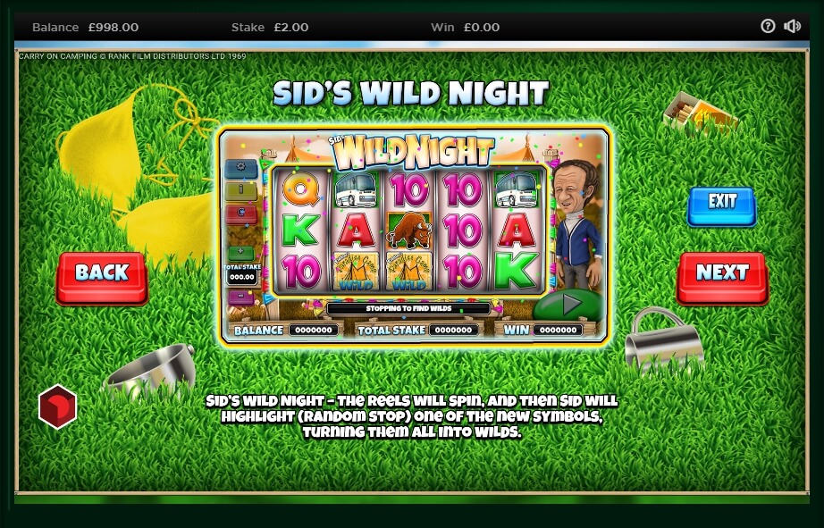 carry on camping slot machine detail image 7