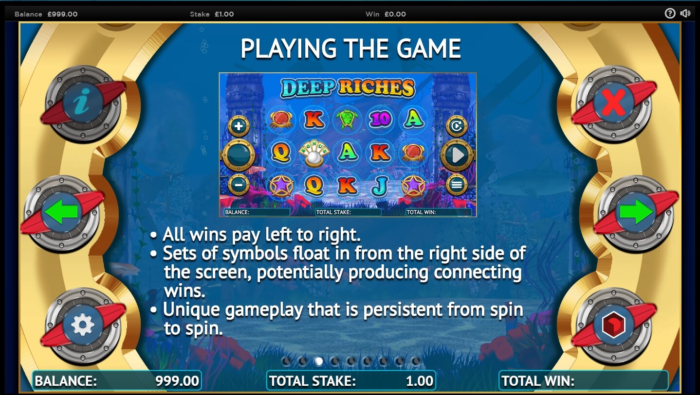 deep riches slot machine detail image 6