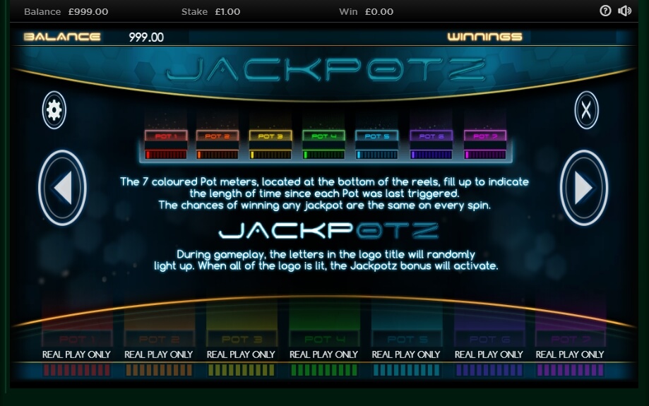 jackpotz slot machine detail image 2