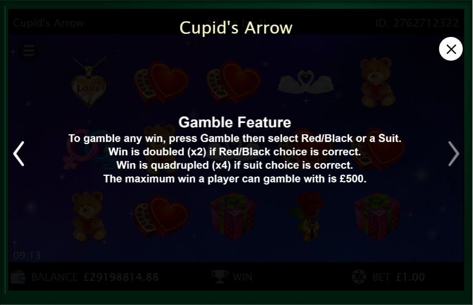 cupid’s arrow slot machine detail image 0